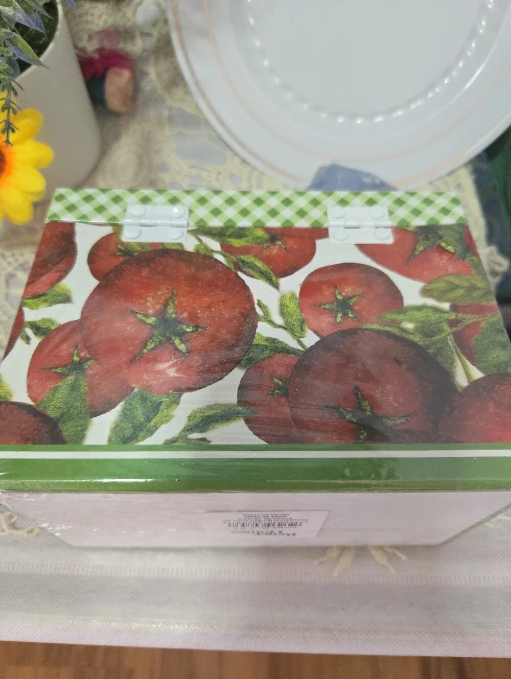4/$15 Better Homes & Gardens Recipe Box Set | Sealed Green Vintage Cottagecore